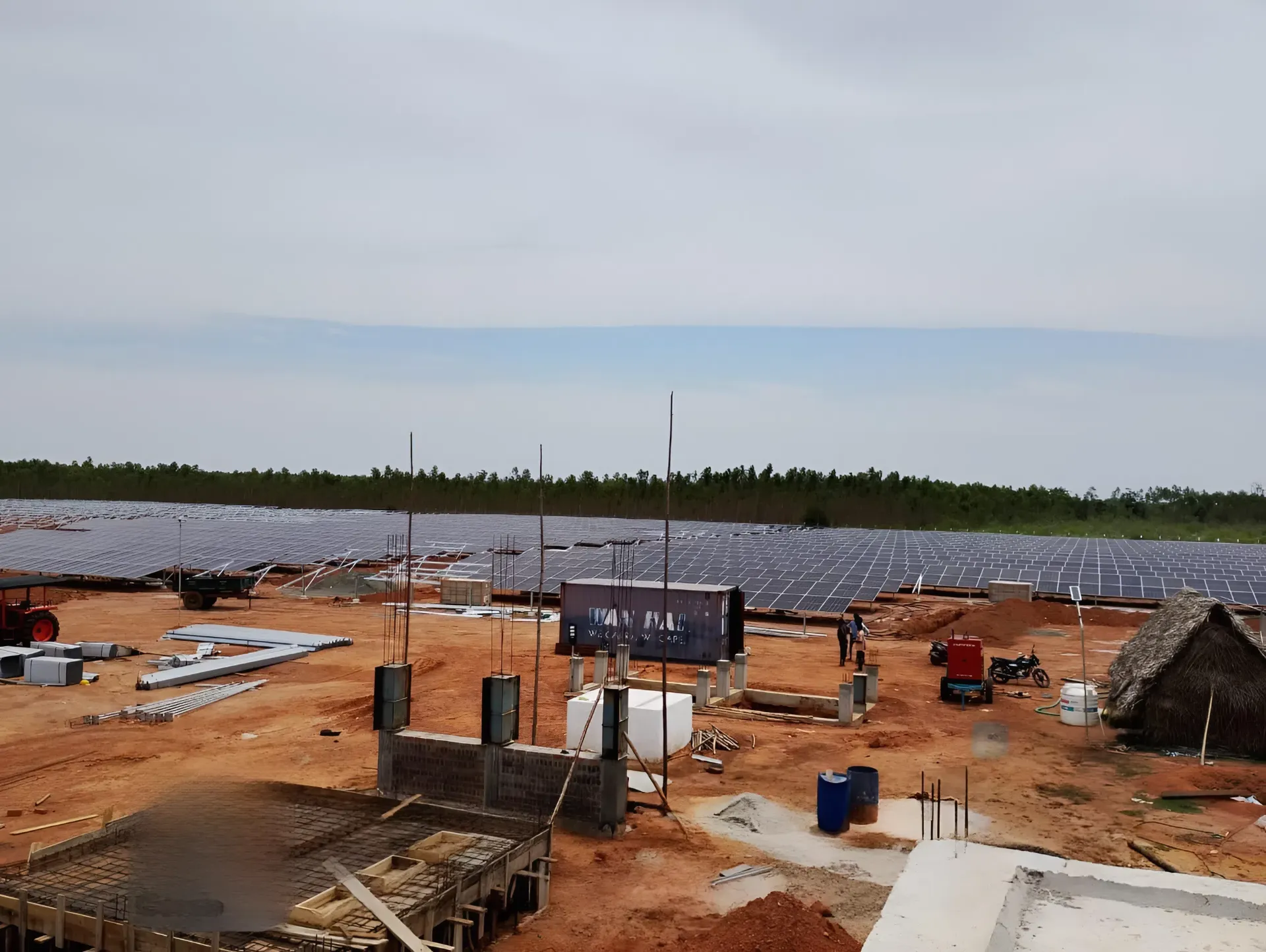 Solar power project site